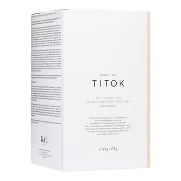 TITOK Multivitamin és Halkollagén Peptidek + MSM - 