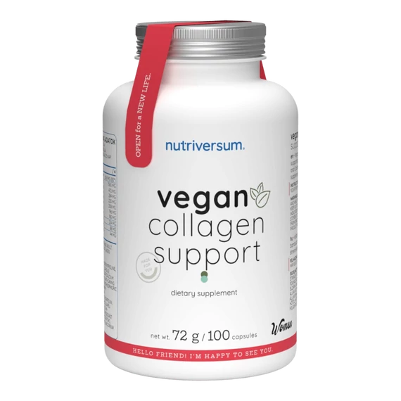 Vegan Collagen Support - 100 kapszula - Nutriversum - 